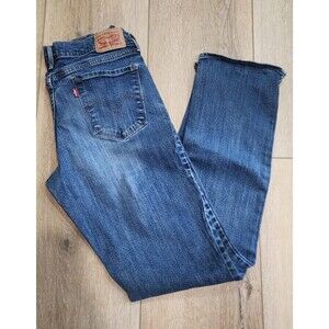 Levi's 505 Jeans 29x34 Straight Leg Womens 8L
